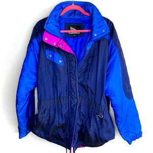 Vintage Cornice Med Vibrant Drawstring Sport Jacket